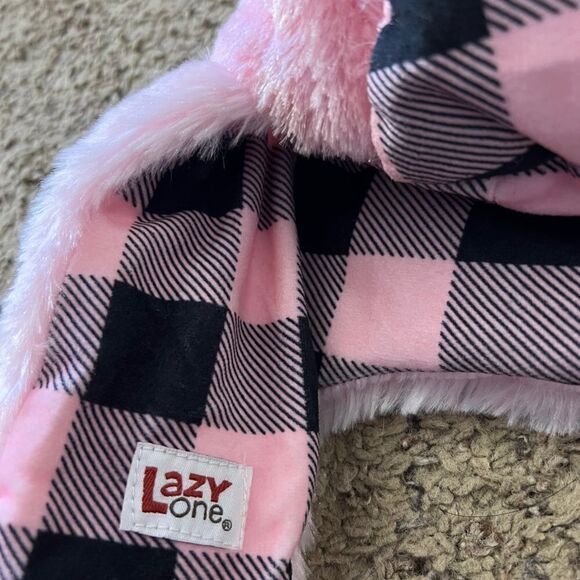 Lazy One Kids Pink Bear Hat- Medium - Picture 2 of 6
